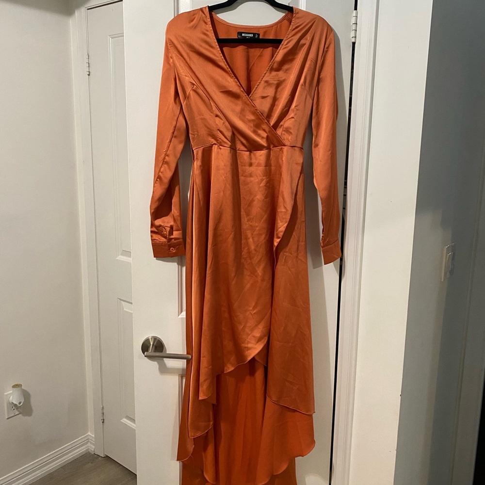 Missguided dress with tie up.